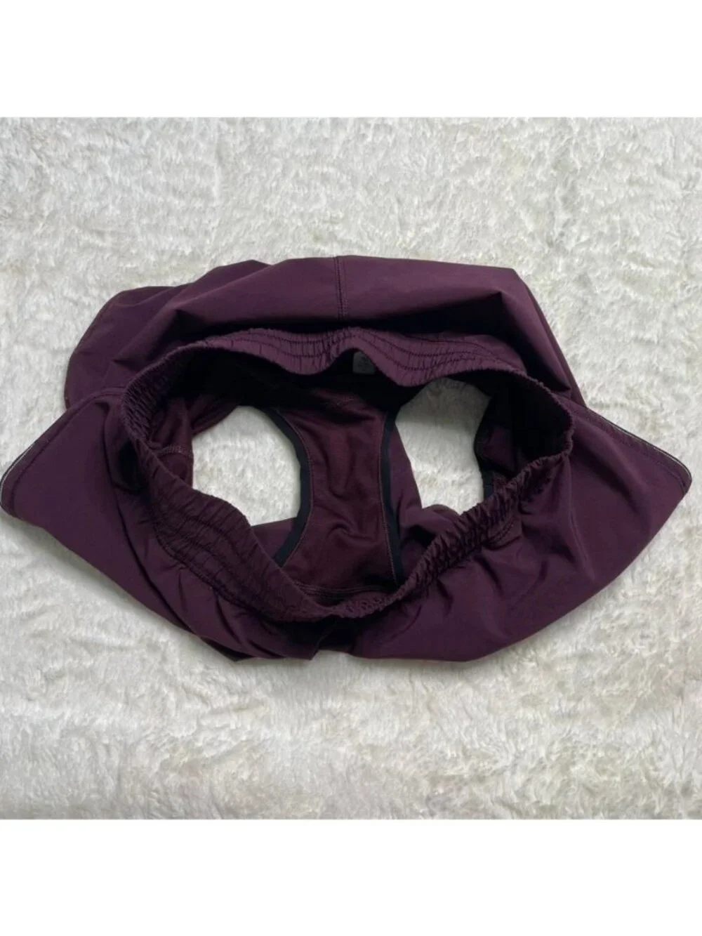 Lululemon Hotty Hot Shorts Size 4 Purple Lined Running Athletic Workout - Picture 6 of 7